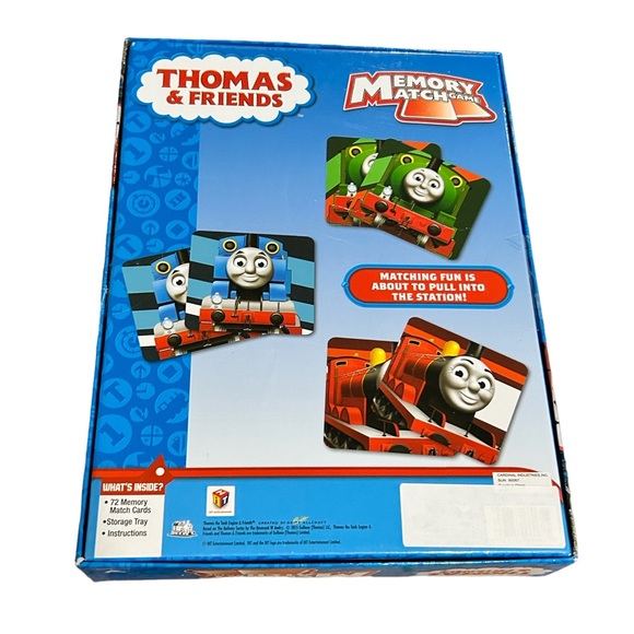 Thomas and Friends Memory Match Card Game - Picture 3 of 3
